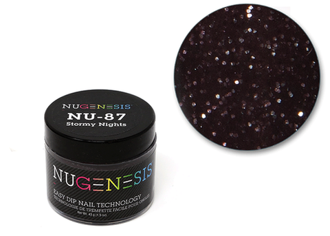 Nugenesis Dipping Powder 2oz - NU 87 Stormy Nights