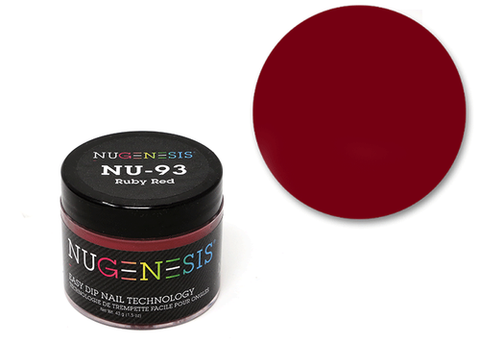 Nugenesis Dipping Powder 2oz - NU 93 Ruby Red