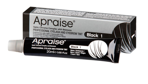 Apraise Professional Eyelash And Eyebrow Tint - 1 Black