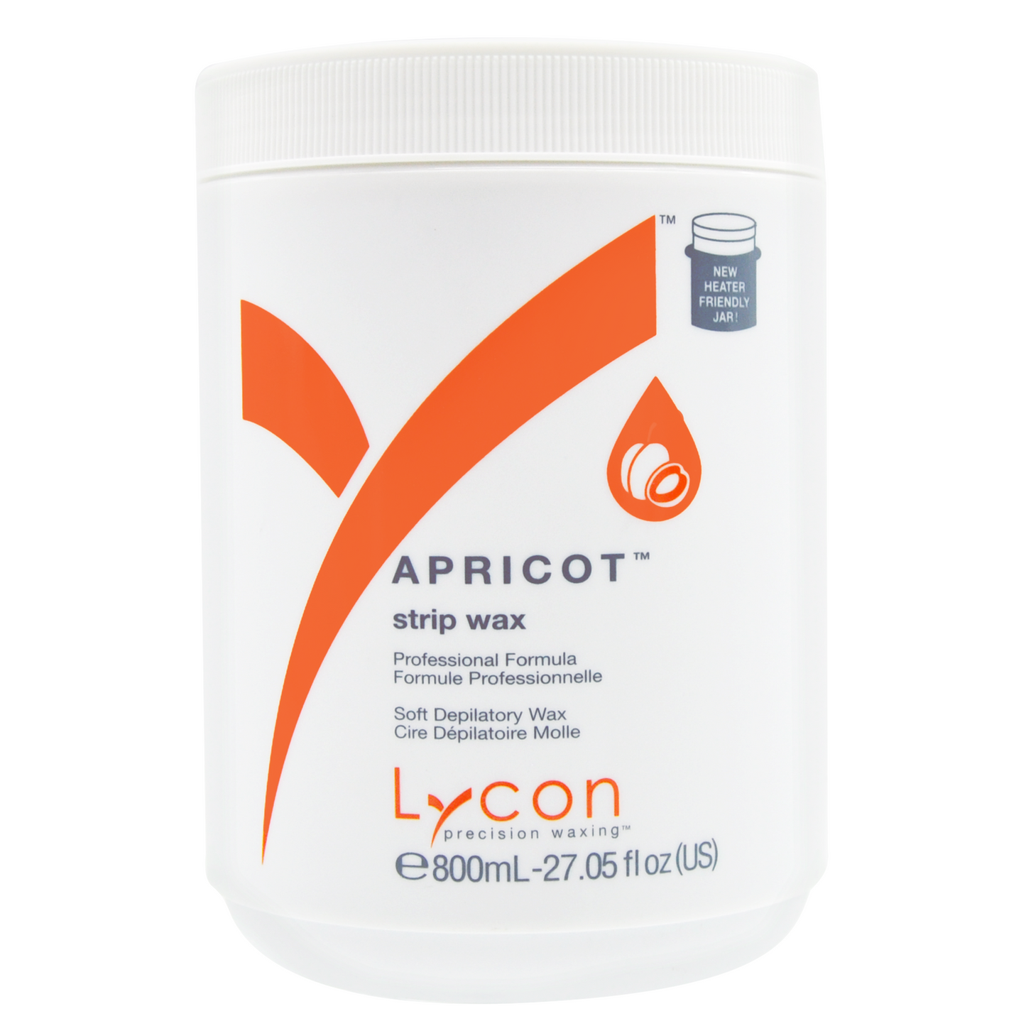 Lycon Apricot Strip Wax 800 ml