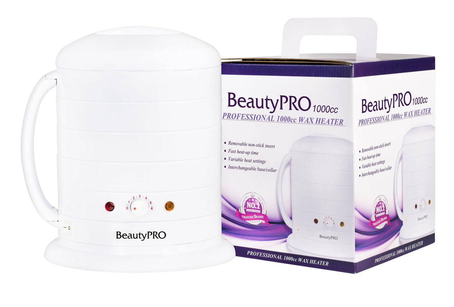 Beauty Pro Professional Wax Heater 1000cc