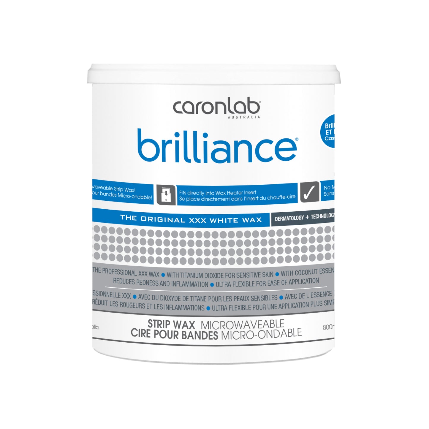 Caronlab Brilliance Strip Wax 800gr