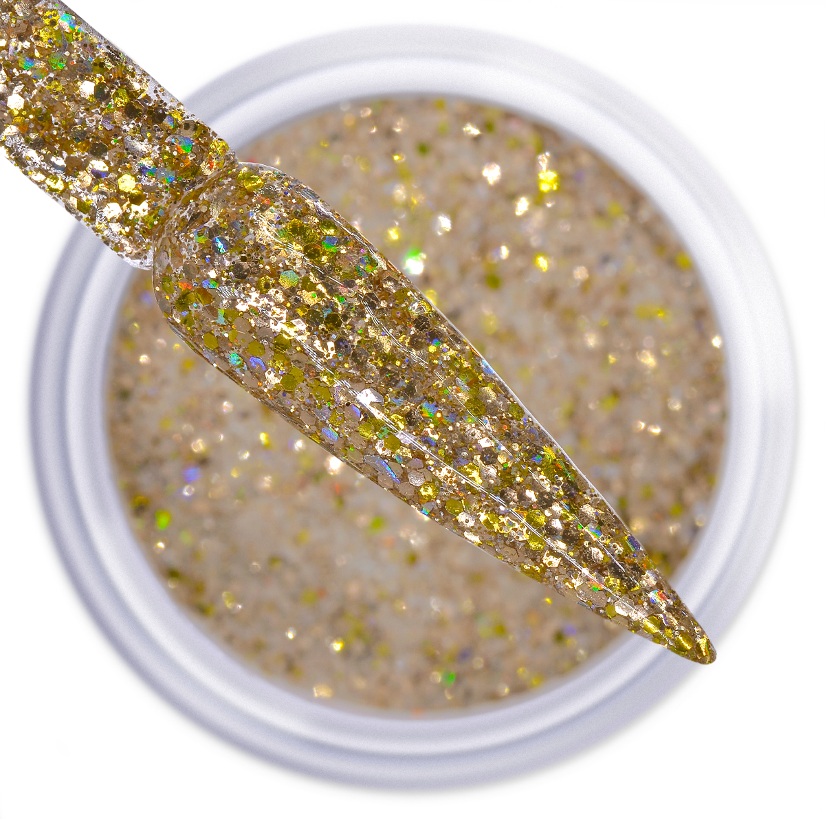 IGEL DIP & DAP POWDER - COSMIC GLITTER - CG15 SHINE ALL DAY