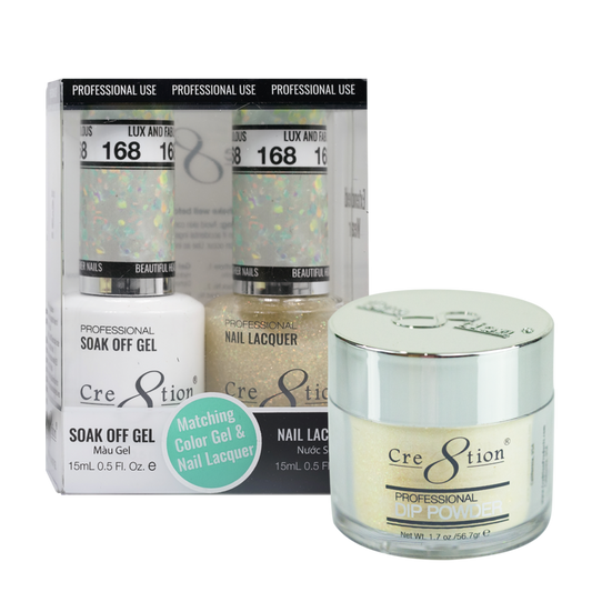 Cre8tion Matching Trio Set - 168 Lux Fabulous