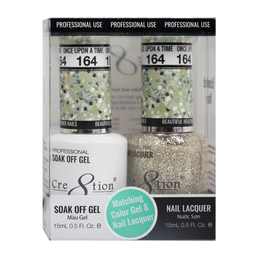 Cre8tion Matching Color Gel & Nail Lacquer - 164 Once Upon a Time