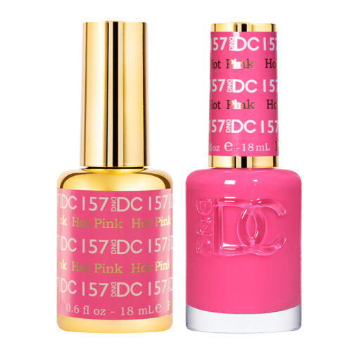 DND DC Duo Gel Polish-157 Hot Pink