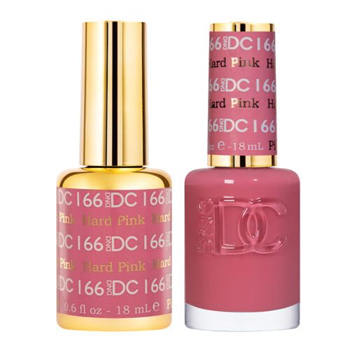 DND DC Duo Gel Polish-166 Hard Pink