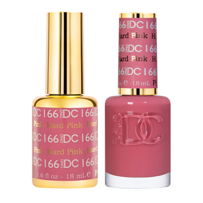 DND DC Duo Gel Polish-166 Hard Pink