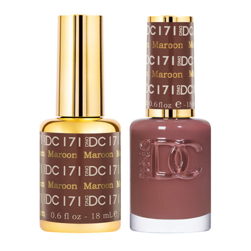 DND DC Duo Gel Polish-171 Maroon