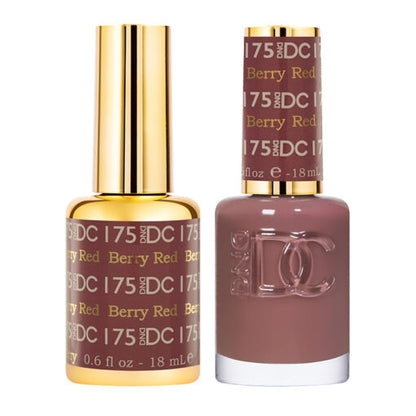 DND DC Duo Gel Polish-175 Berry Red