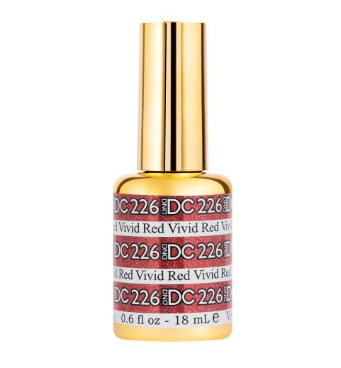 DND DC Mermaid Gel-226 Vivid Red