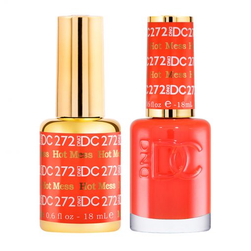 DND DC Duo Gel Polish-272 Hot Mess
