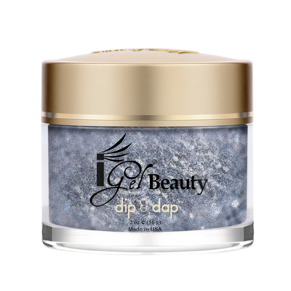 IGEL DIP & DAP POWDER - DIAMOND GLITTER - DG28 METALLIC BLUE
