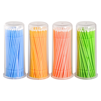 Coloured Disposable Microbrushes