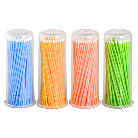 Coloured Disposable Microbrushes