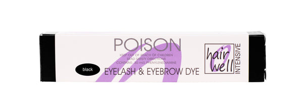 Hairwell Professional Eyelash/Eyebrow Tint - Black