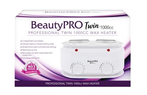 Beauty Pro Twin Wax Heater 2X 1 Ltr