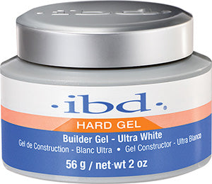 IBD Hard Gel Builder Gel – Ultra White (2 oz)