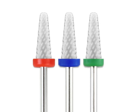 Nail Drill Bits - Ceramic Cone Bit - Medium