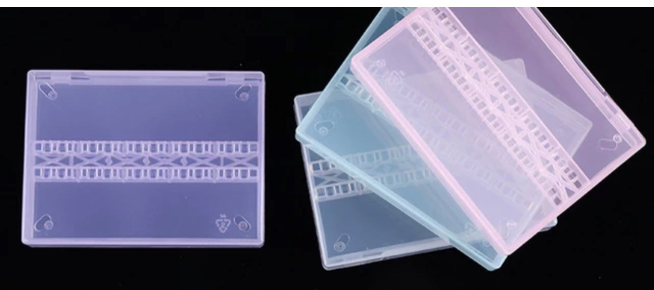 Nail Drill Bit - Empty Storage Case Box