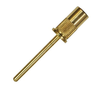 Nail Drill Bits - Steel Mandrel - Gold