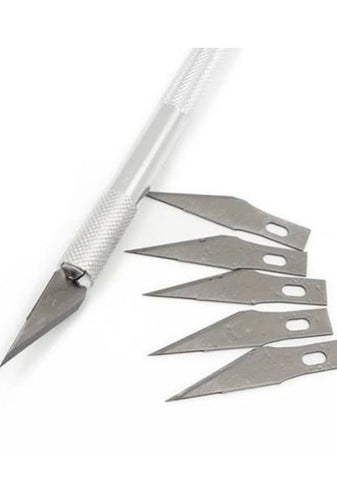 Metal Handle Nail Art Knife Craft