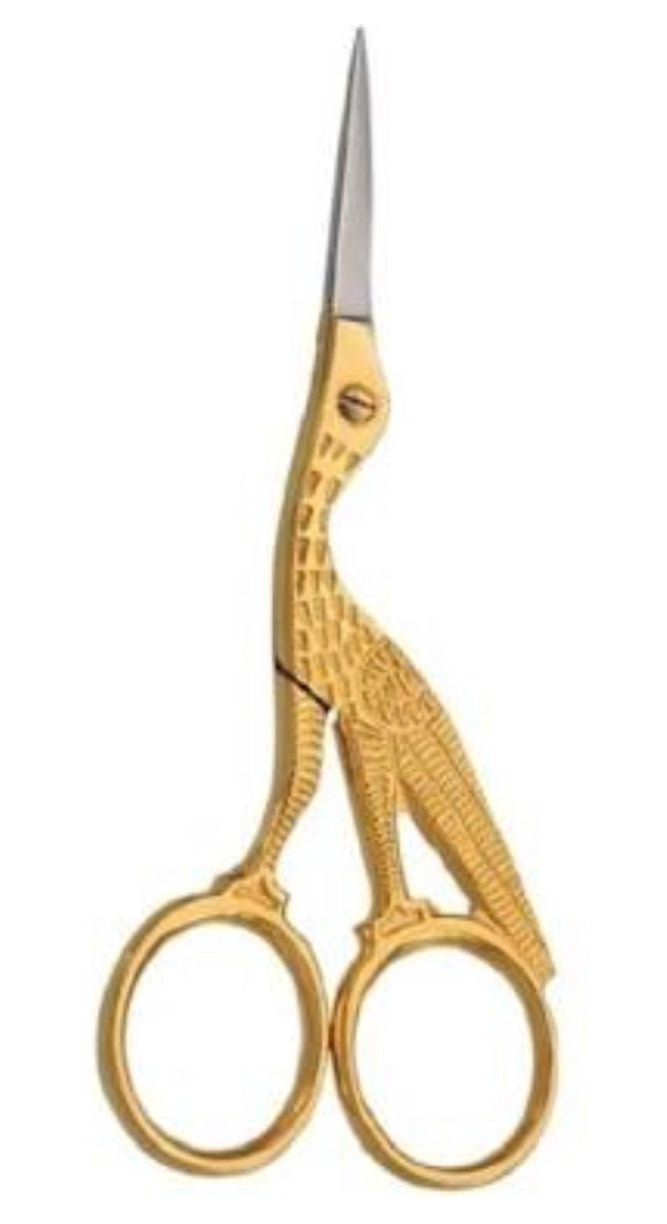 Bird Scissors Nail Art Stock