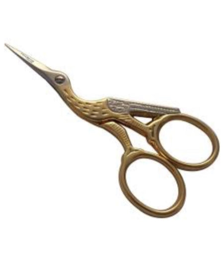 Bird Scissors Nail Art Stock