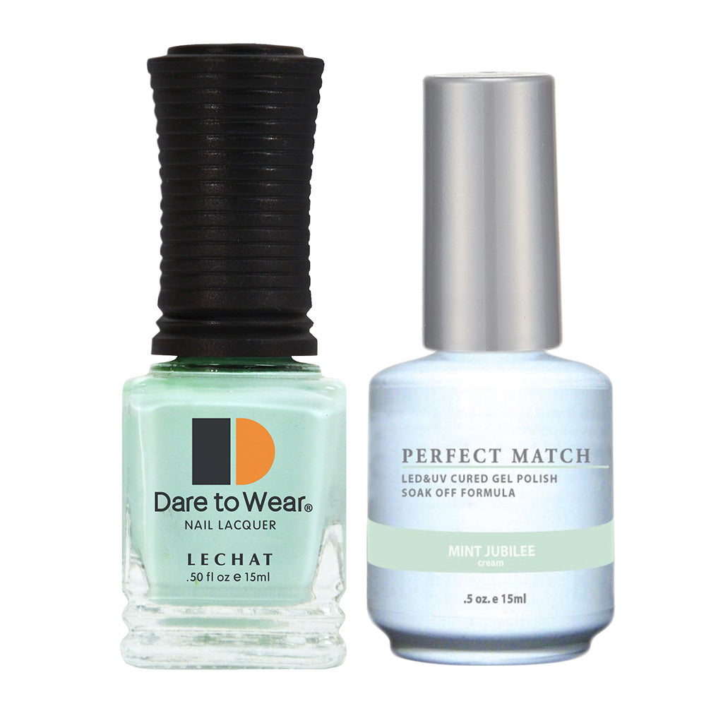 Lechat Perfect Match Gel & Lacquer-PMS116 Mint Jubilee cream