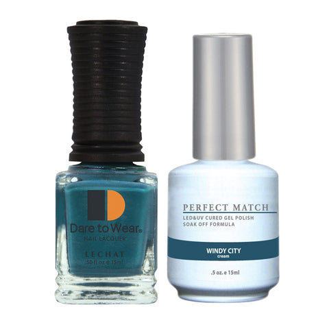 Lechat Perfect Match Gel & Lacquer-PMS142 Windy City