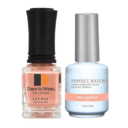 Lechat Perfect Match Gel & Lacquer-PMS169 Peach Charming