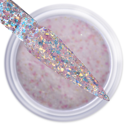 IGEL DIP & DAP POWDER - MERMAID GLITTER - MG02 ANGEL OF WATER