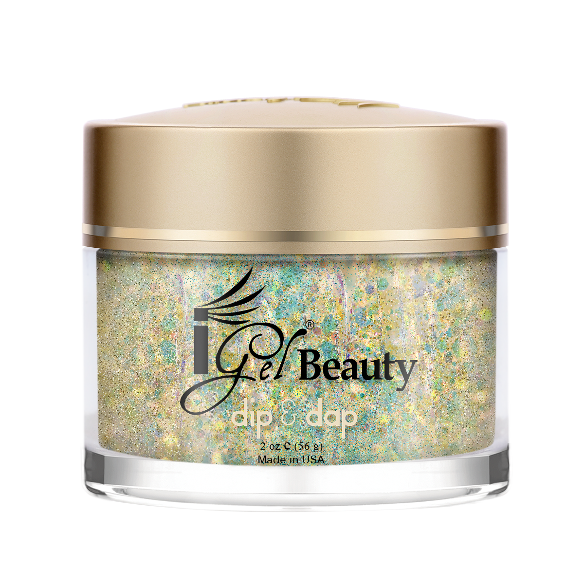 IGEL DIP & DAP POWDER - MERMAID GLITTER - MG10 GLORY AT SEA