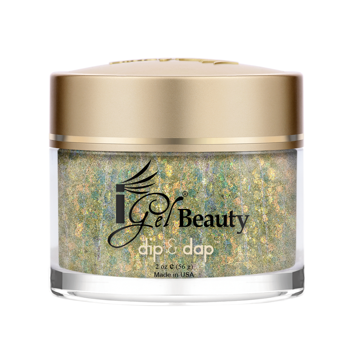 IGEL DIP & DAP POWDER - MERMAID GLITTER - MG12 MYTHOLOGICAL NYMPH