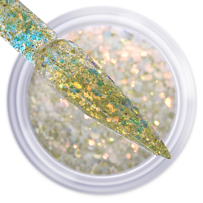IGEL DIP & DAP POWDER - MERMAID GLITTER - MG12 MYTHOLOGICAL NYMPH