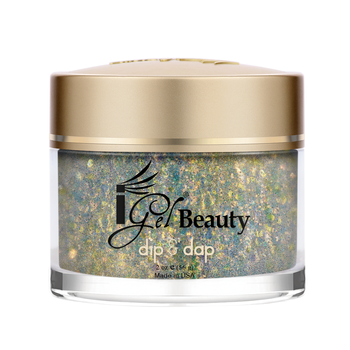 IGEL DIP & DAP POWDER - MERMAID GLITTER - MG14 WATER LADY