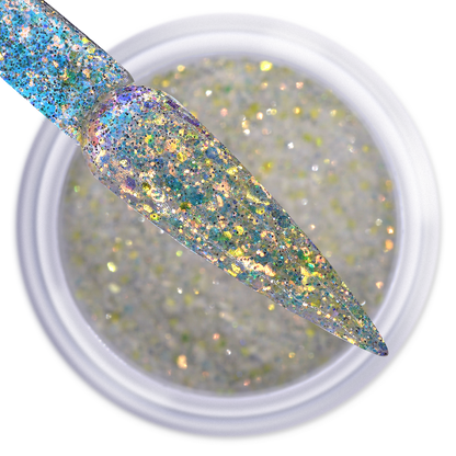 IGEL DIP & DAP POWDER - MERMAID GLITTER - MG14 WATER LADY
