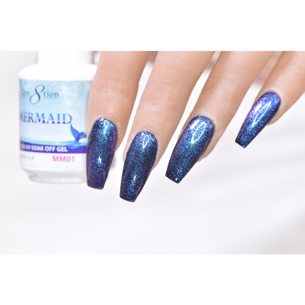 Cre8tion Mermaid Soak Off Gel - MM01