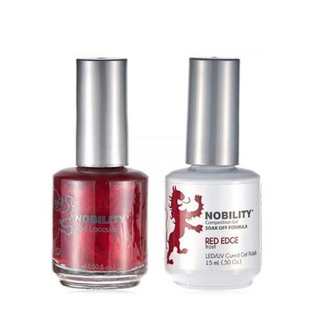 Lechat Nobility Gel & Lacquer-NBCS014 Red Edge