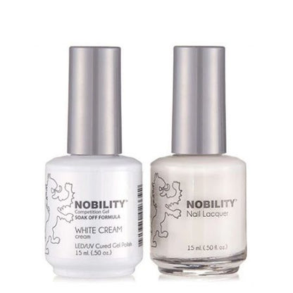 Lechat Nobility Gel & Lacquer-NBCS021 White Cream