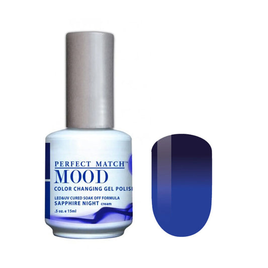 Lechat Perfect Match Mood Gel Polish - MPMG043 Sapphire Night 15ml