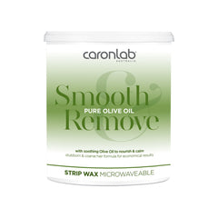 Caronlab Pure Olive Oil Smooth Remove Strip Wax Microwaveable 800g