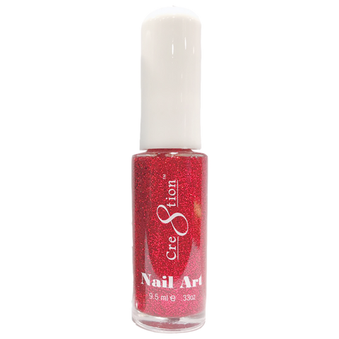 Detailing Nail Art Lacquer - 08 Red Glitter