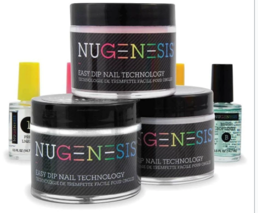 Nugenesis Dipping Powder - CRYSTAL CLEAR 16 OZ