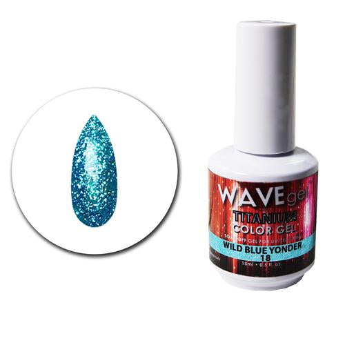 WAVEGEL Titanium Gel # 18 Wild Blue Yonder