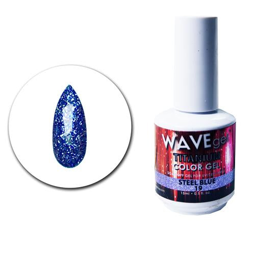 WAVEGEL Titanium Gel # 19 Steel Blue