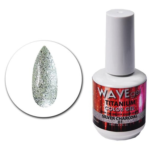 WAVEGEL Titanium Gel # 1 Silver Charcoal