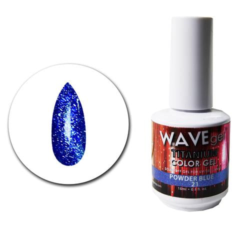 WAVEGEL Titanium Gel # 21 Powder Blue