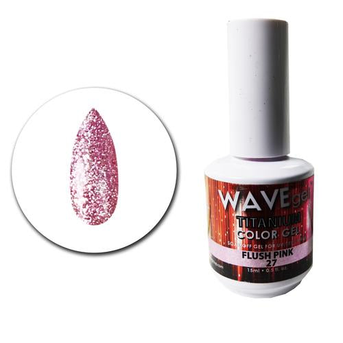 WAVEGEL Titanium Gel # 27 Flush Pink