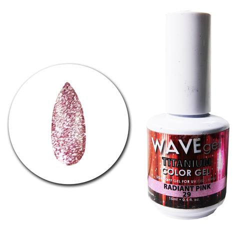 WAVEGEL Titanium Gel # 29 Radiant Pink